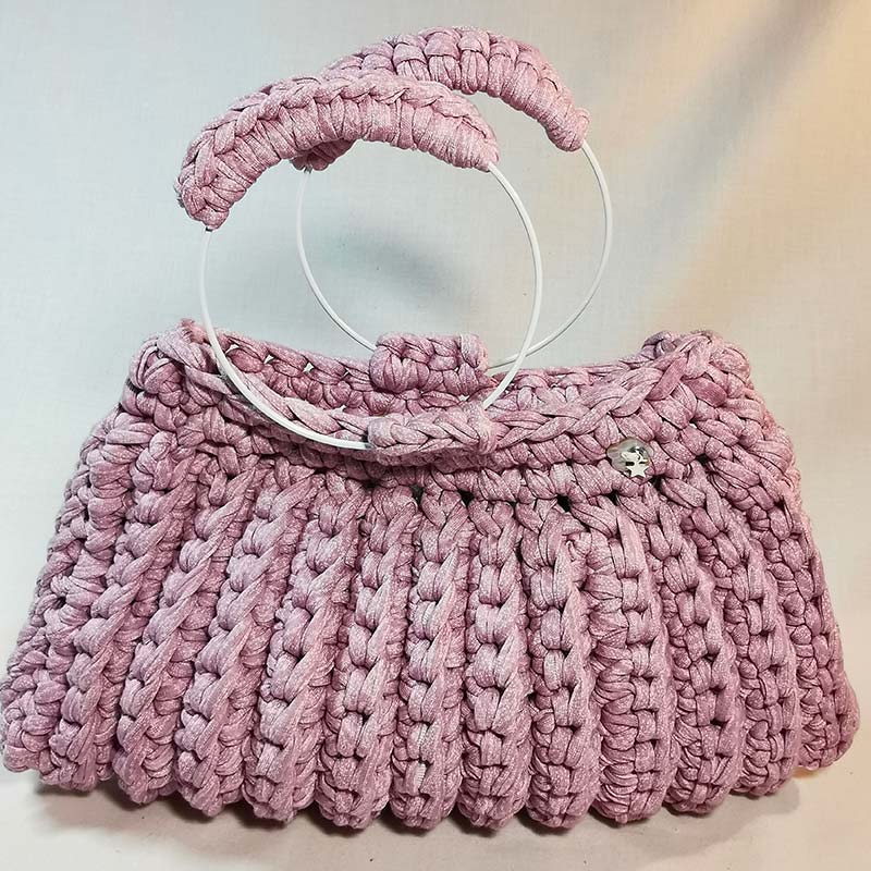 sac-a-main-Muguet-Rose-crochet